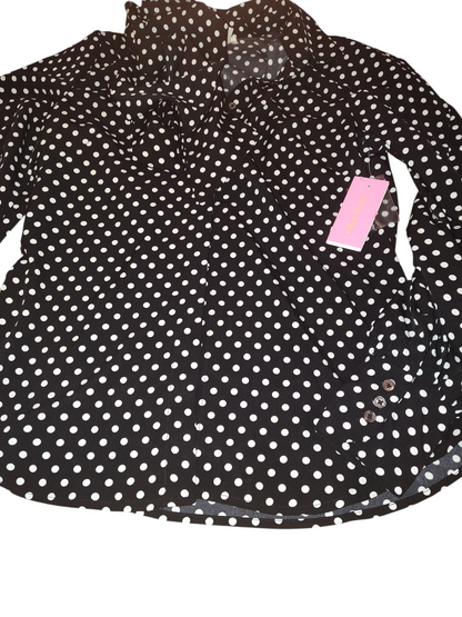 DRAFT - T-shirt à manches longues à pois