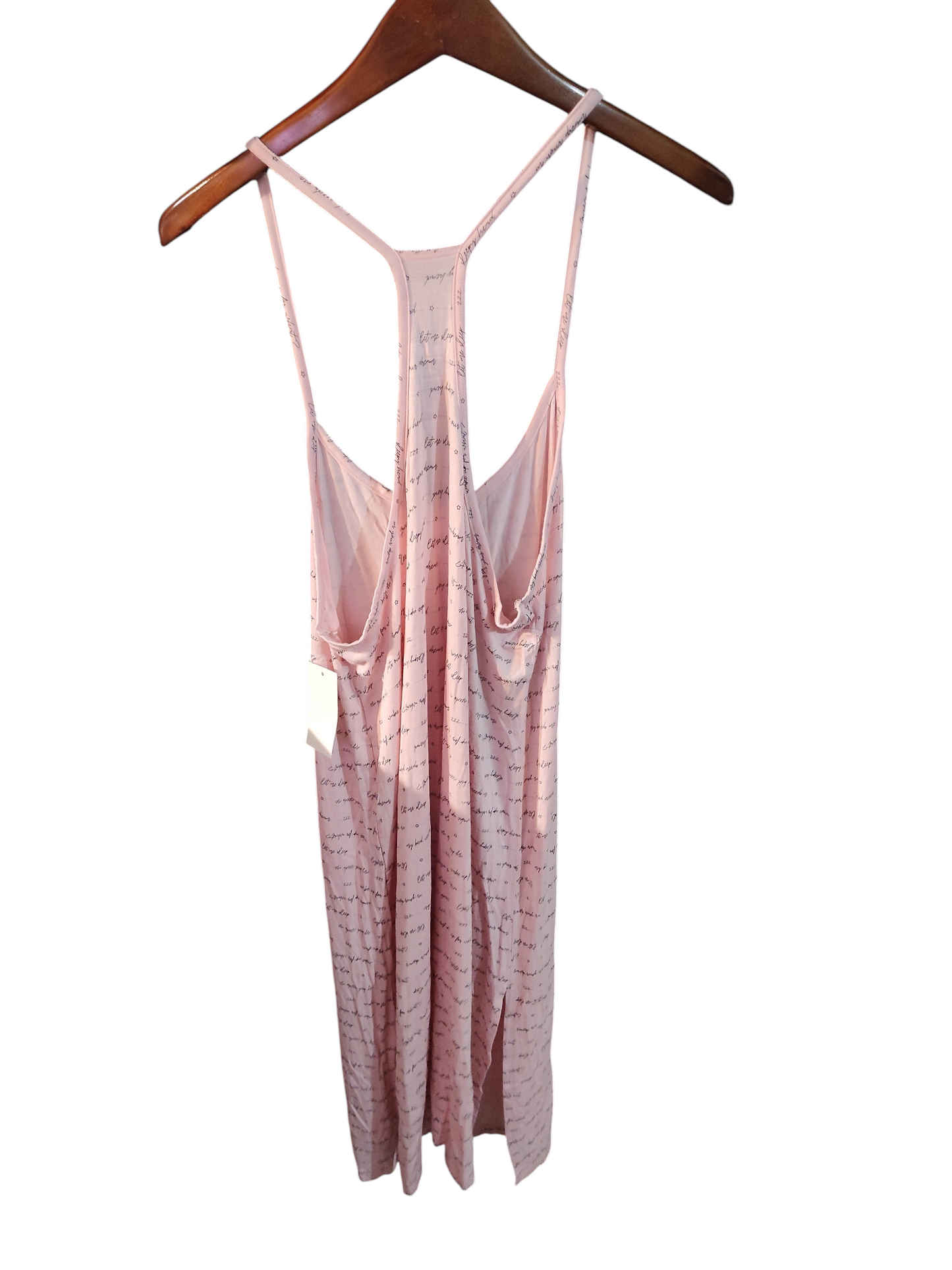 Jenni Printed Long Chemise Nightgown Sleep Script Medium