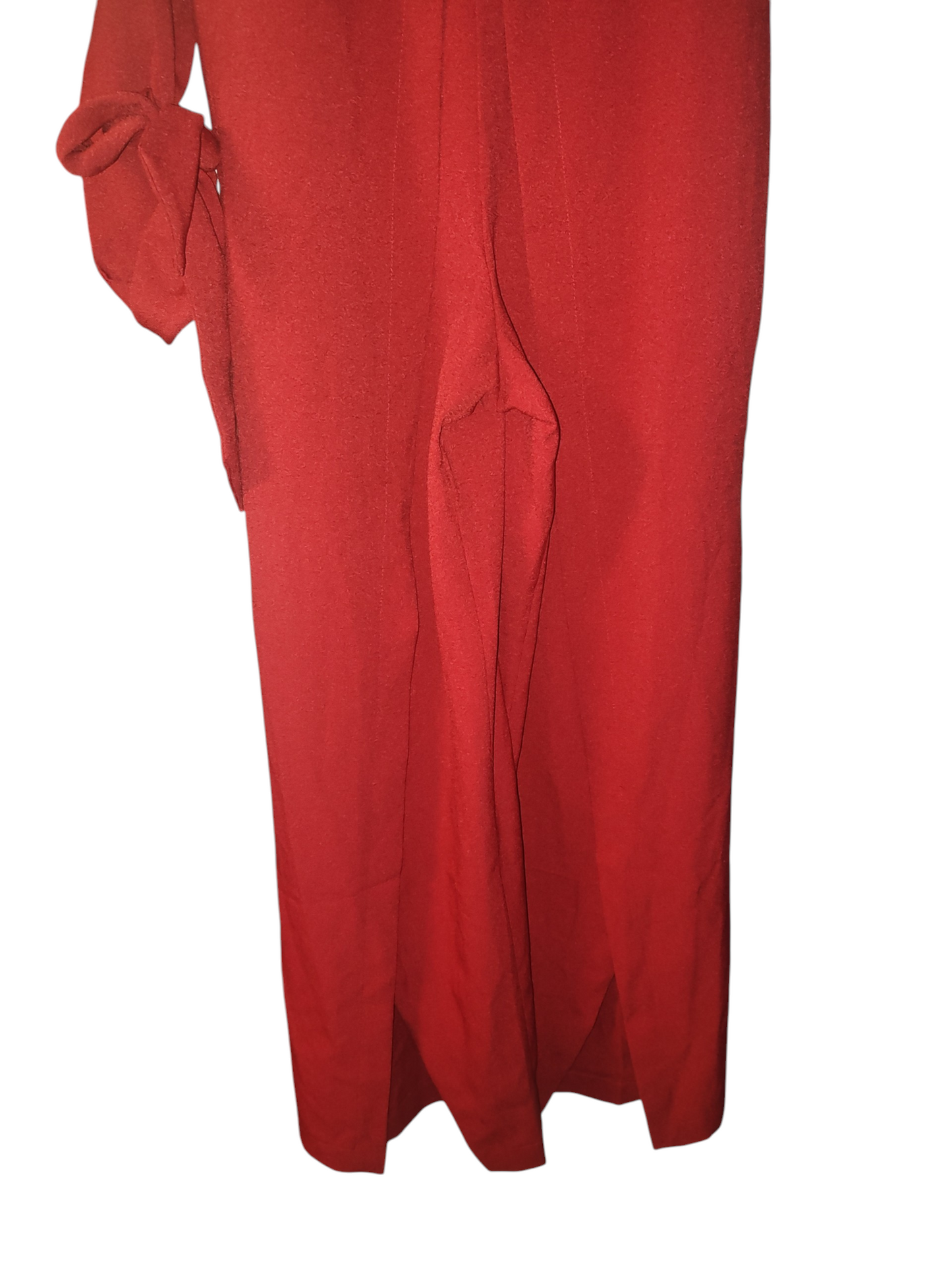 I.N.C. International Concepts Flyaway-Leg Crepe Jumpsuit  Slit