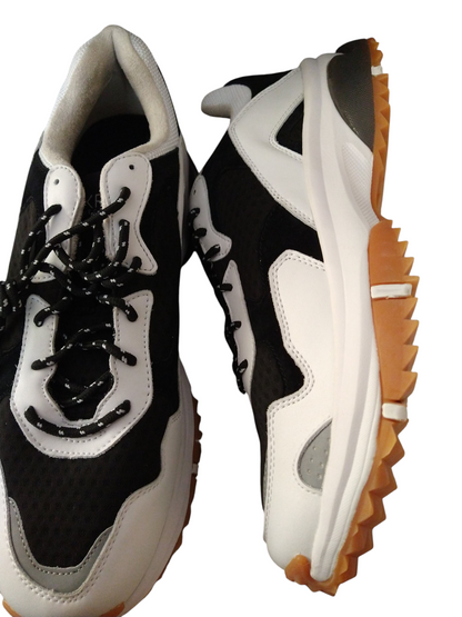 SNKR Project Men's Sneakers. Prospect Park Black,White 13M