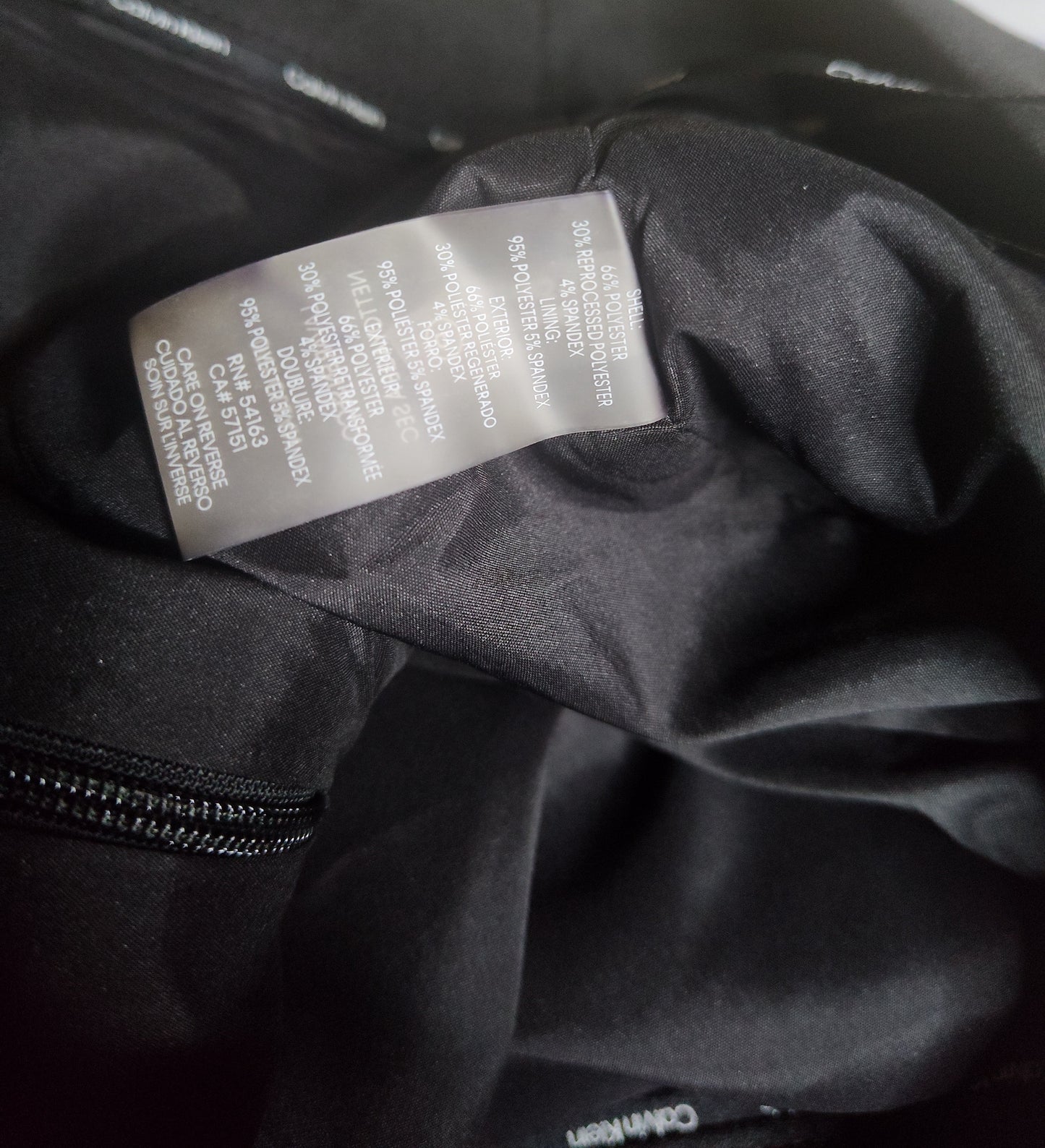 Calvin Klein Womens Button-Detail Pencil Skirt