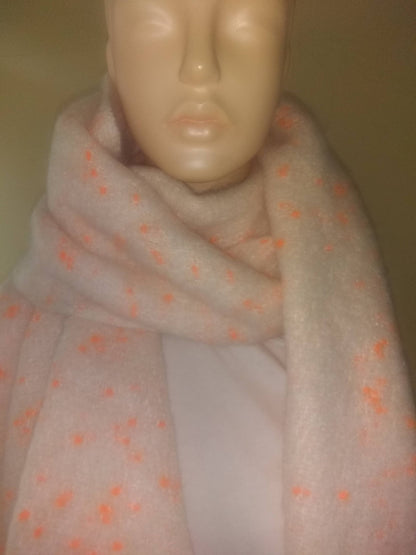 DKNY Women's Pop Neon Big size Winter Scarf