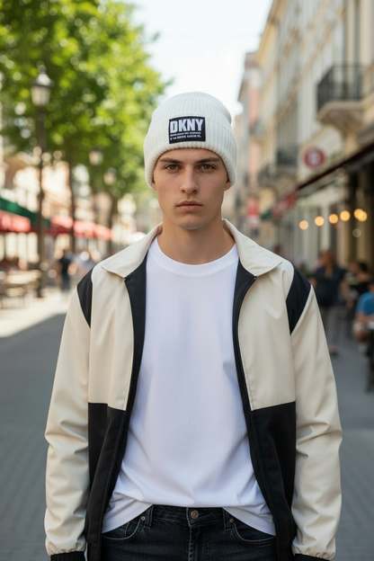 DKNY fleece lined Beenie winter hats. DY1836