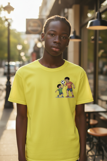 Boys Soccer T-Shirt – Kids Soccer Love Graphic Tee