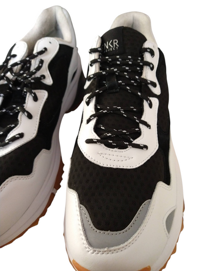 SNKR Project Men's Sneakers. Prospect Park Black,White 13M
