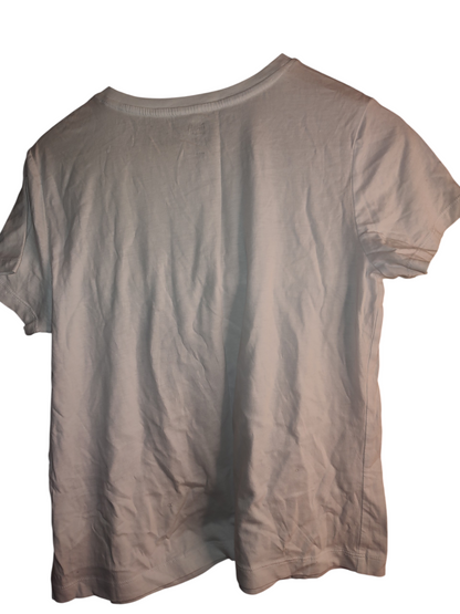 DKNY Jeans Womens Graffiti Logo T-Shirt Small