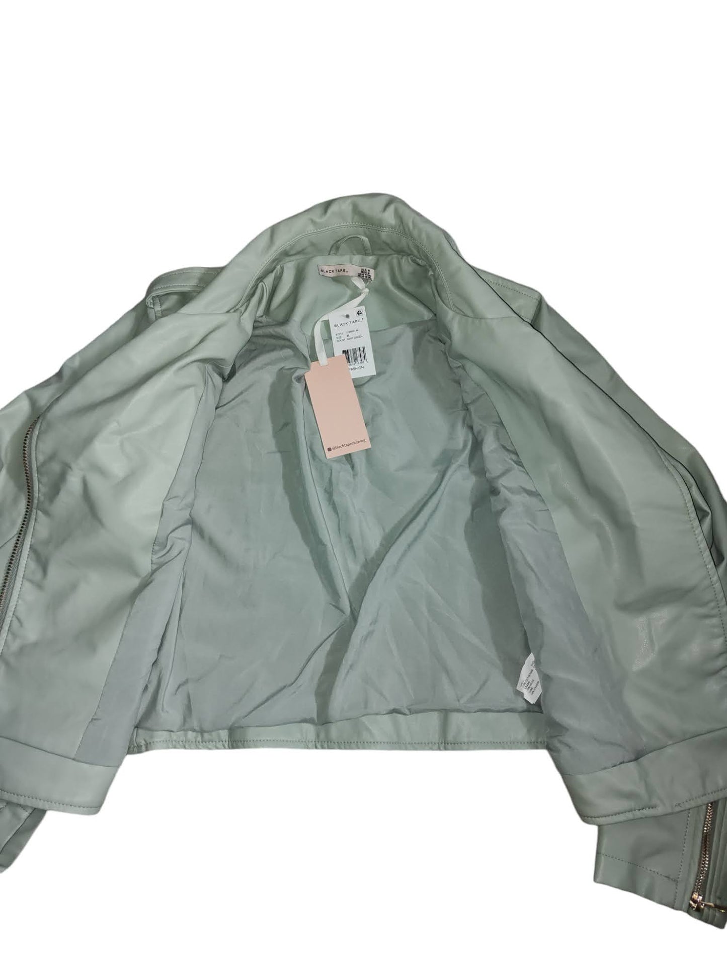 T-shirt matelassé à manches longues pour femme Tape Mo Mint