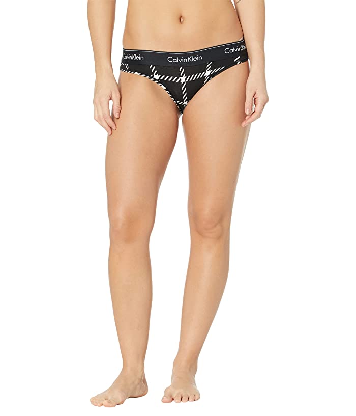 Calvin Klein Women Cotton Bikini QF6862 Black  Small