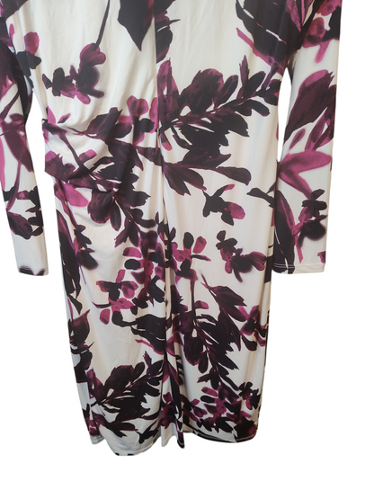 T-shirt à manches longues et imprimé floral Calvin Klein pour femme