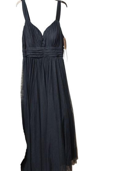 City Studios Plus Size Mesh Formal Evening Sleeveless ball Dress.