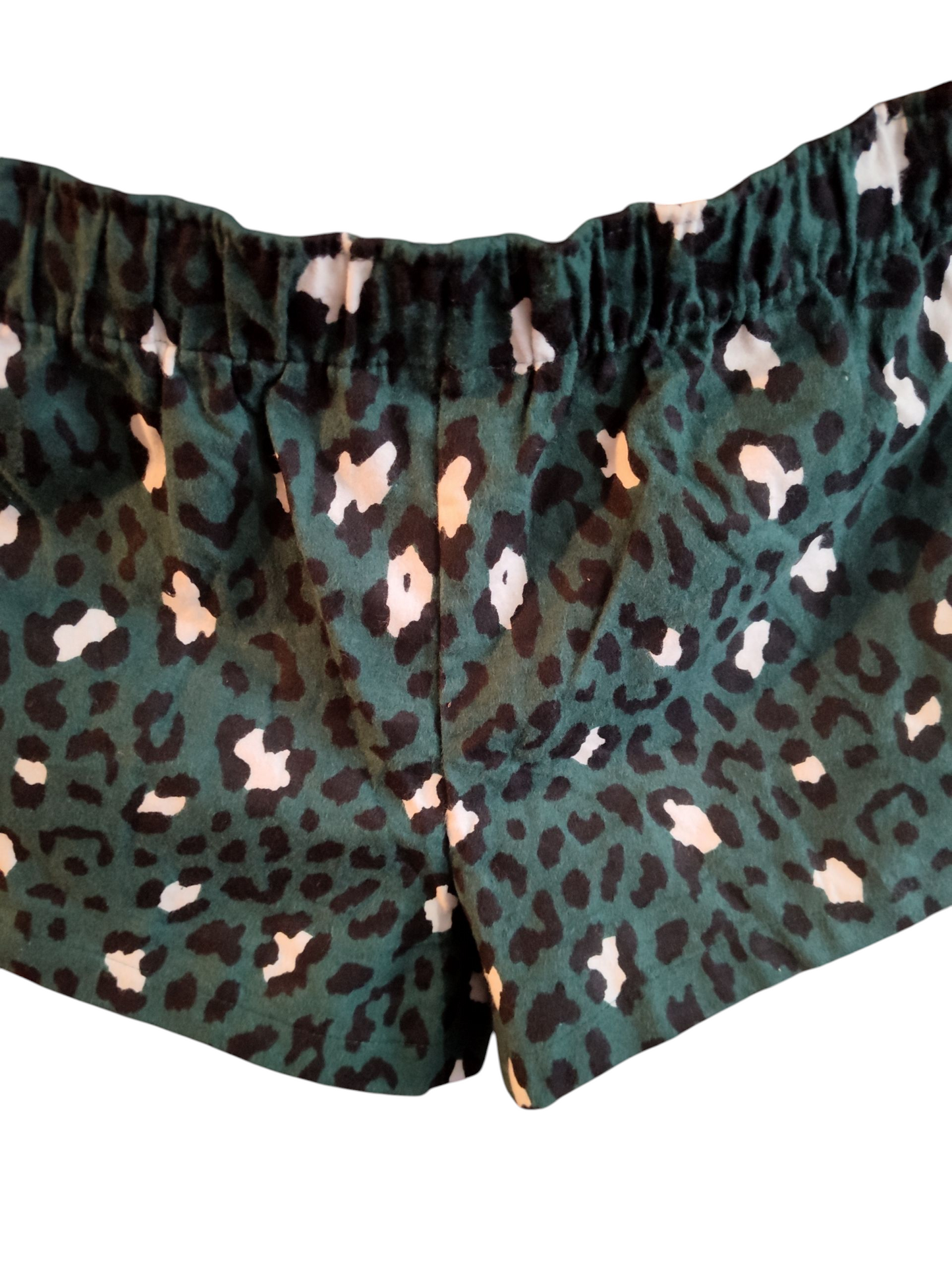 Short de pyjama en flanelle de coton Jenni. Funky Leo