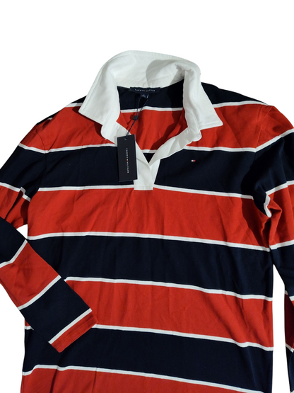 Robe à col rugby Tommy Hilfiger pour femme