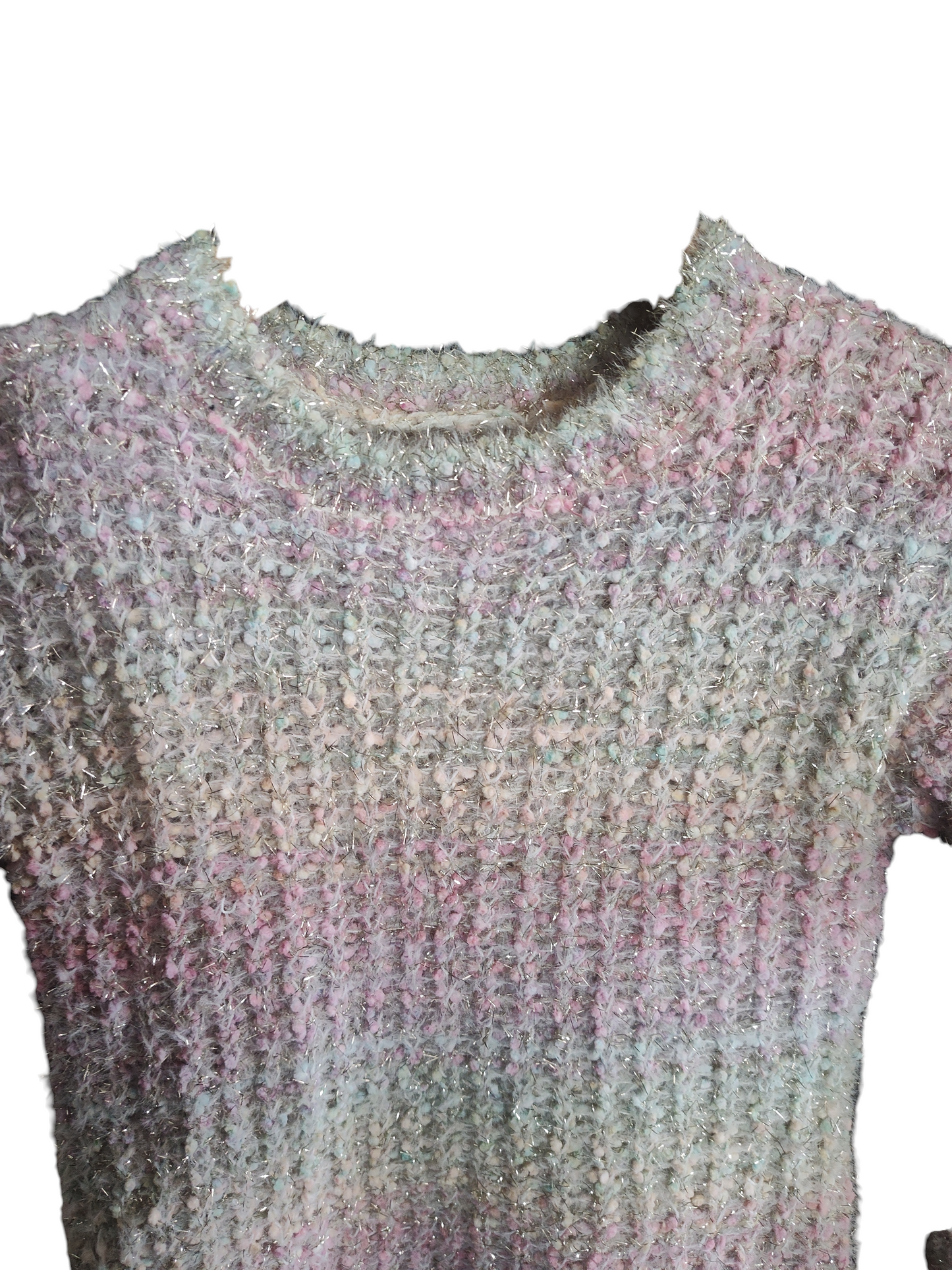 Epic Threads Toddler Girls Striped Twist Sweater Top. Creole Pink.