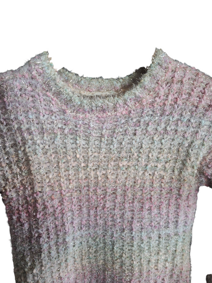 Epic Threads Toddler Girls Striped Twist Sweater Top. Creole Pink.
