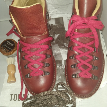 Fracap Men's Leather Sport Boots. Brown. W accessories