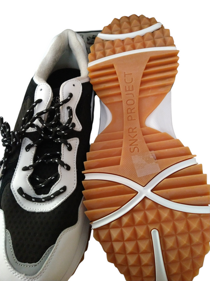 SNKR Project Men's Sneakers. Prospect Park Black,White 13M