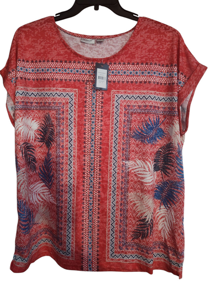 AVENUE Avenue Macie Burnout Rubis Taille Plus