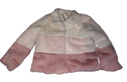 Epic Threads Big Girls Color Block Cony Plush Jacket