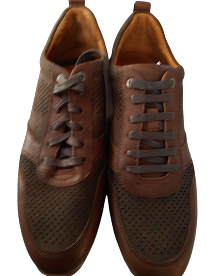 Baskets en daim expresso Gordon Rush Rubin