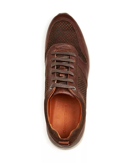 Gordon Rush Rubin Espresso Suede Sneakers