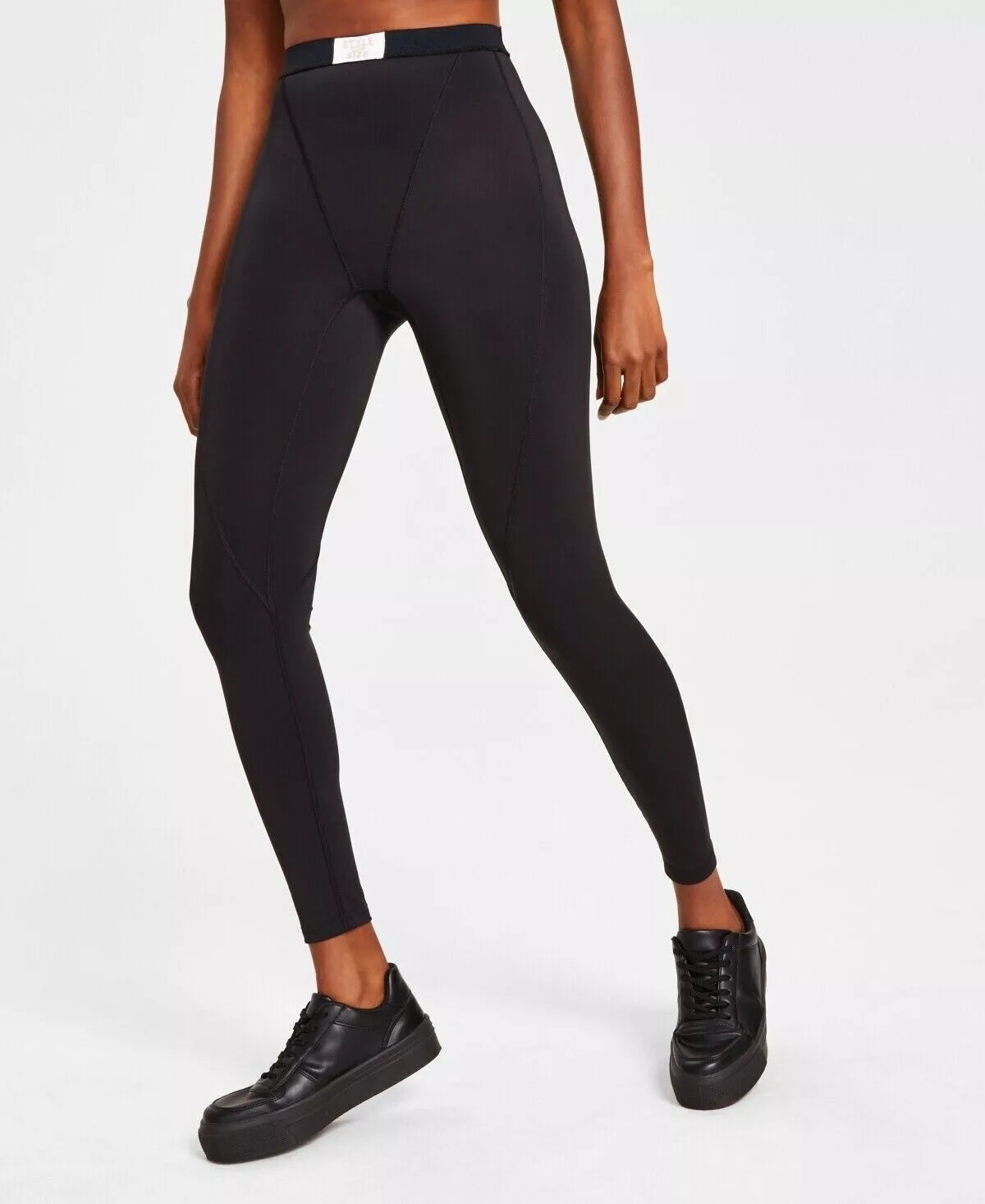 Jenni Style Not Size Womens Solid Leggings