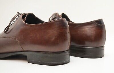 To Boot New York Men’s Buchanan Leather Plain-Toe Oxfords – Mogano Brown Parma Doc Leather (13M)