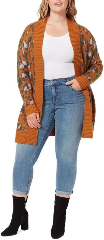 Jessica Simpson Womens Meghan Animal-Print