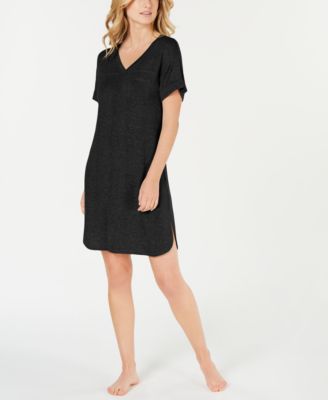 Alfani Ribbed Knit Sleepshirt Classic