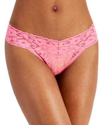 INC International Concepts Womens Lace Thong Underwear