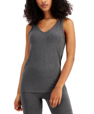 Alfani Tank Top Heather Charcoal