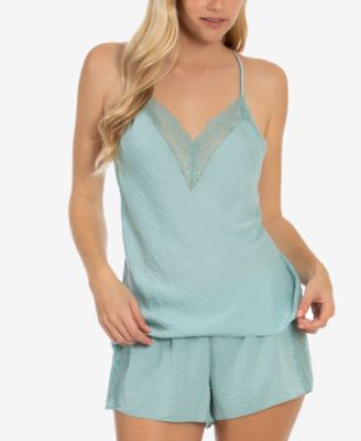 Linea Donatella Hammered Satin Cami Tap Shor