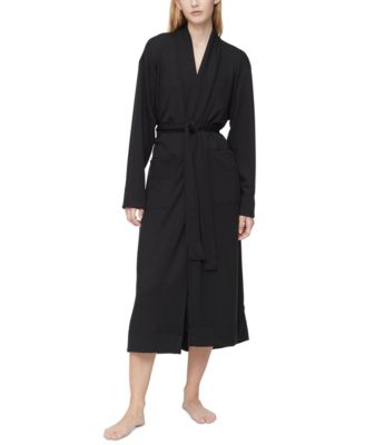 Calvin Klein Wide-Ribbed Knit Ease Robe