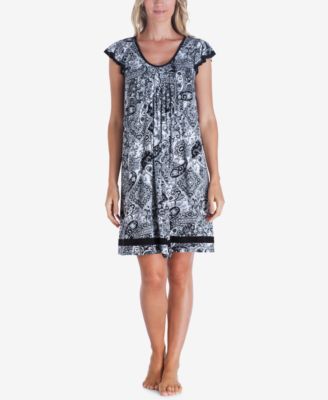 Ellen Tracy Yours to Love Short Sleeve Nightgown