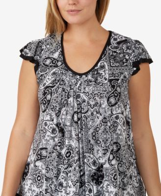 Ellen Tracy Yours to Love Short Sleeve Top